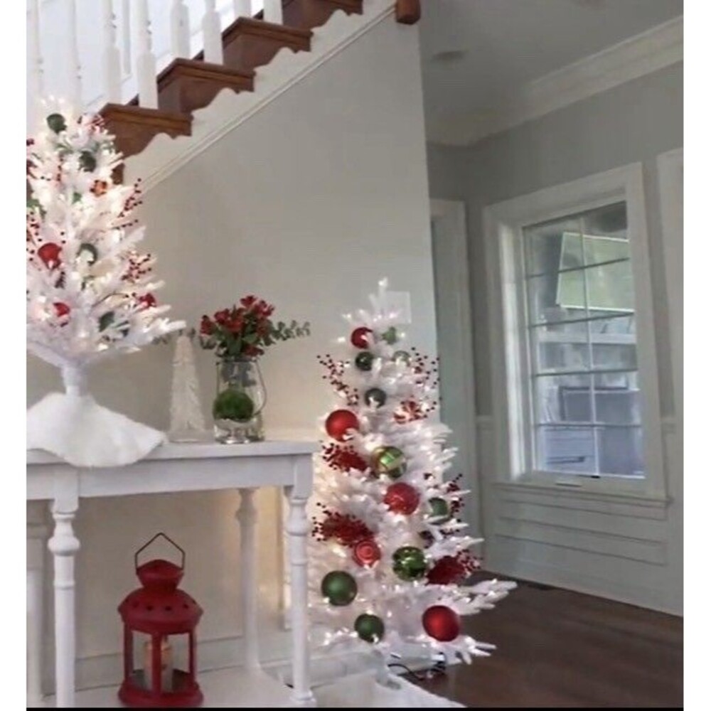 Bethlehem Lights 3.5' Indoor/Outdoor Mini Tree w/ 4-in-1 LEDs - White